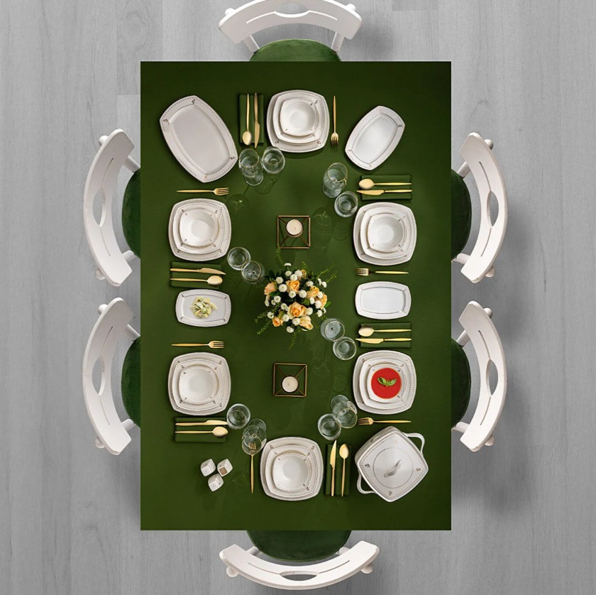 Karaca Stream Bone Saturn 24 Parça 6 Kişilik Yemek Takımı Platin